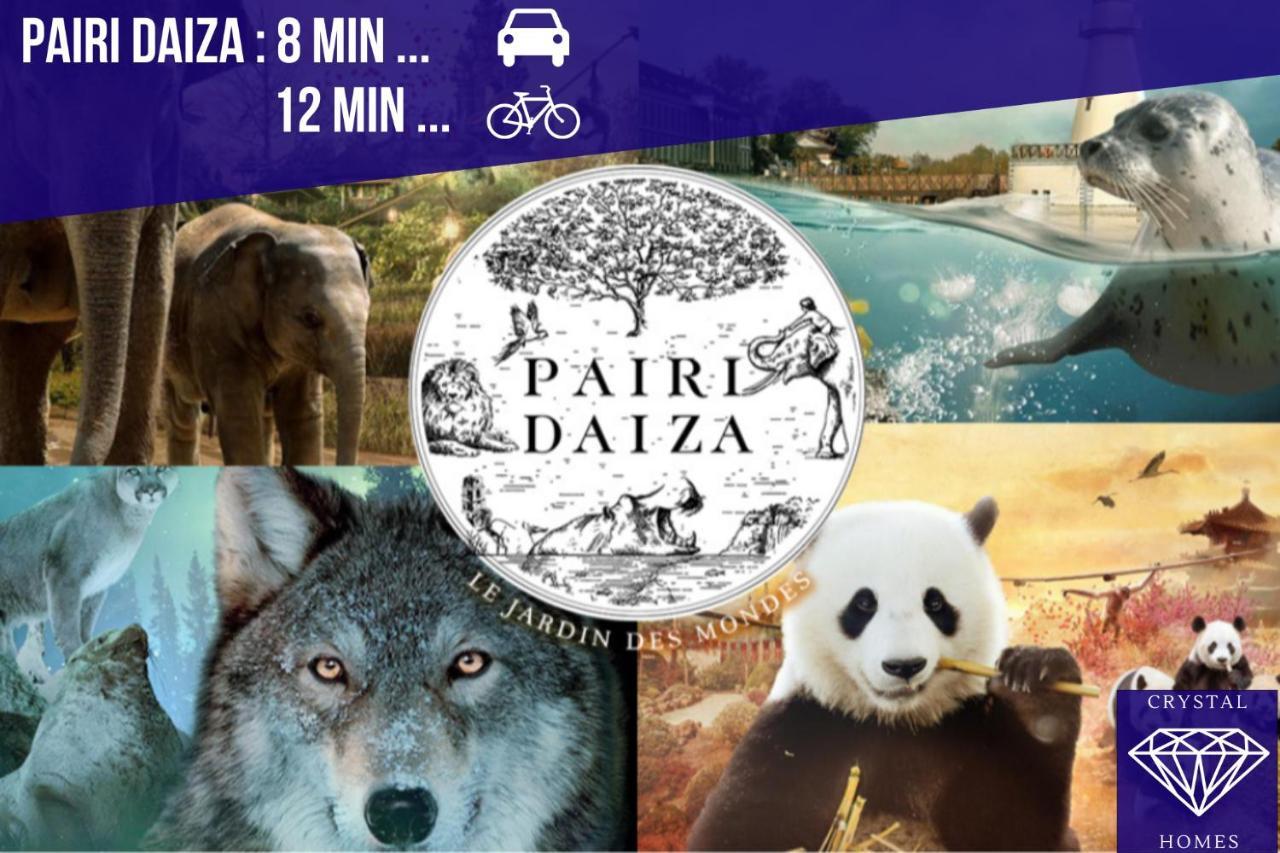 Hébergement de vacances Rubis - Jacuzzi - Pairi Daiza - 6 Pers